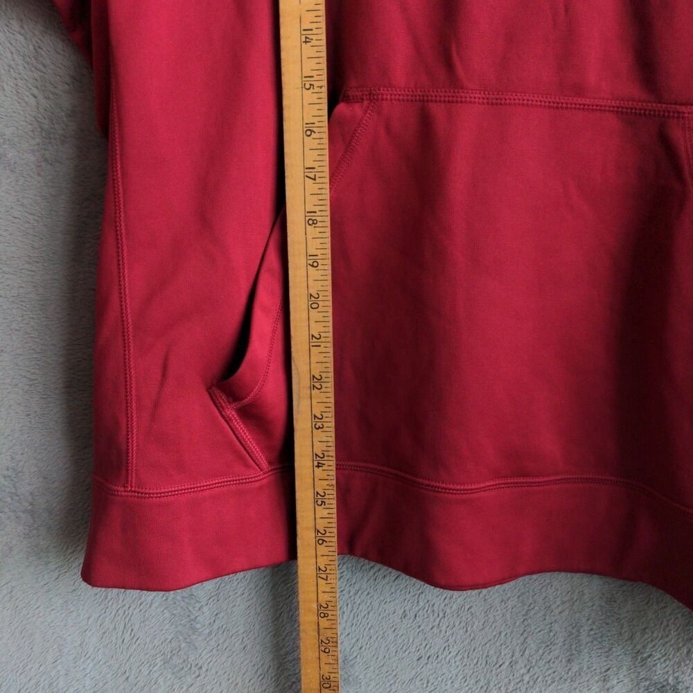 Nike Therma Fit Alabama Crimson Tide Hoodie Mens XL Red NCAA Pullover Sweatshirt - Picture 6 of 7